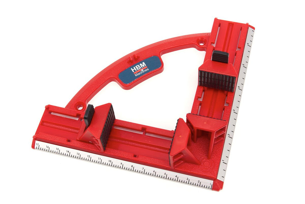 Abrazadera de Esquina Universal HBM 90 Grados Con Ajuste Rápido y Indicador de Medida 95 mm nuevo — Nuevo