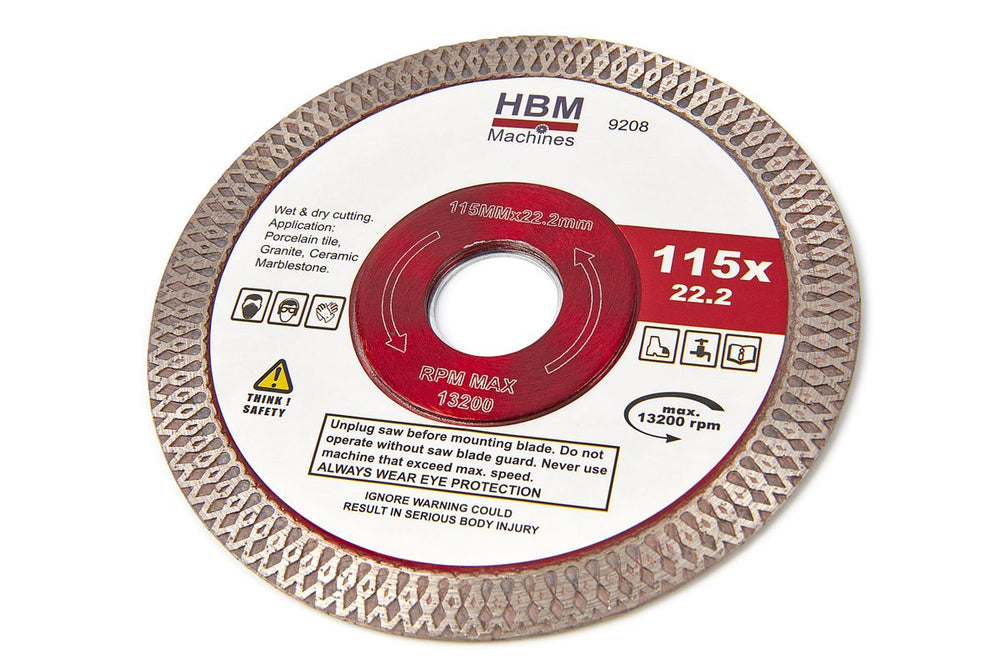 HBM Disco de Corte de Diamante Profesional nuevo — Nuevo