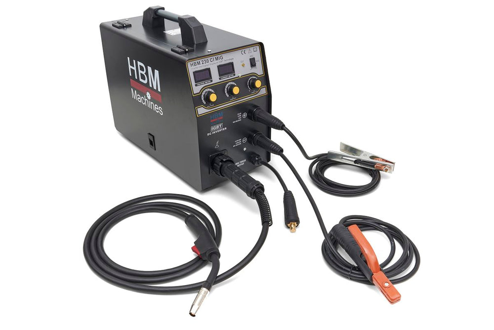 Inversor HBM 230 Ci Mig con Pantalla Digital y Tecnología Igbt Negra nuevo — Nuevo