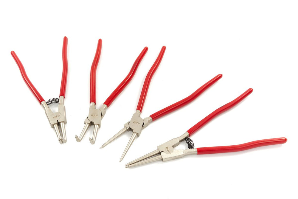 Conjunto de pinzas de anillo de retención HBM de 4 piezas de 300 mm, conjunto de pinzas de resorte de bloqueo nuevo — Nuevo