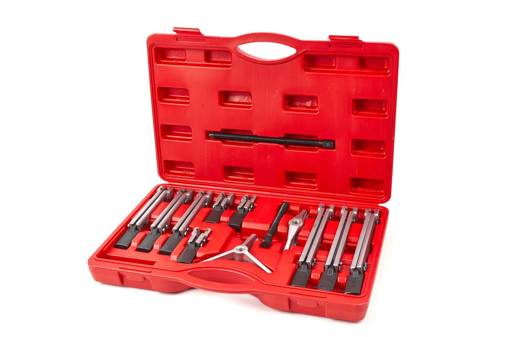 HBM juego extractor de poleas de 3 brazos 13 piezas 100 / 200 / 250 mm nuevo — Nuevo