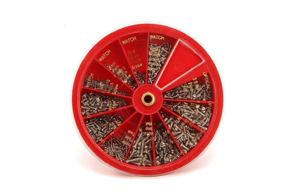HBM 1000 Piezas Asortimento Tornillos de Reloj nuevo — Nuevo