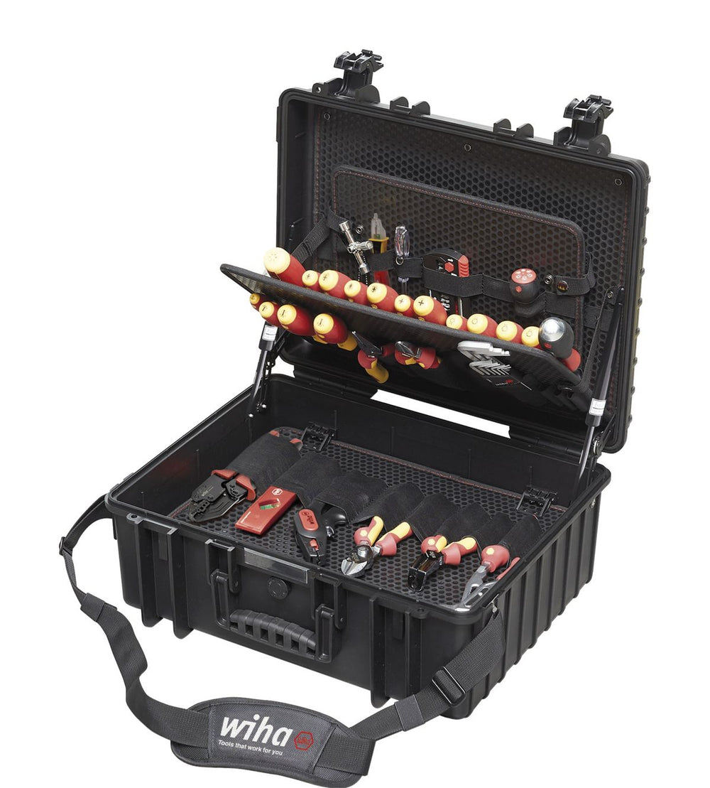 Juego de herramientas Wiha 81 piezas electricista Xl 9300-702 nuevo — Nuevo