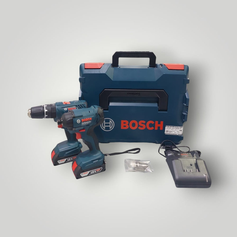 KIT BOSCH ATORNILLADORA DE IMPACTO, TALADRO ATORNILLADOR + CARGADOR + BATERIA + MALETIN de segunda mano · Taladros — Como nuevo