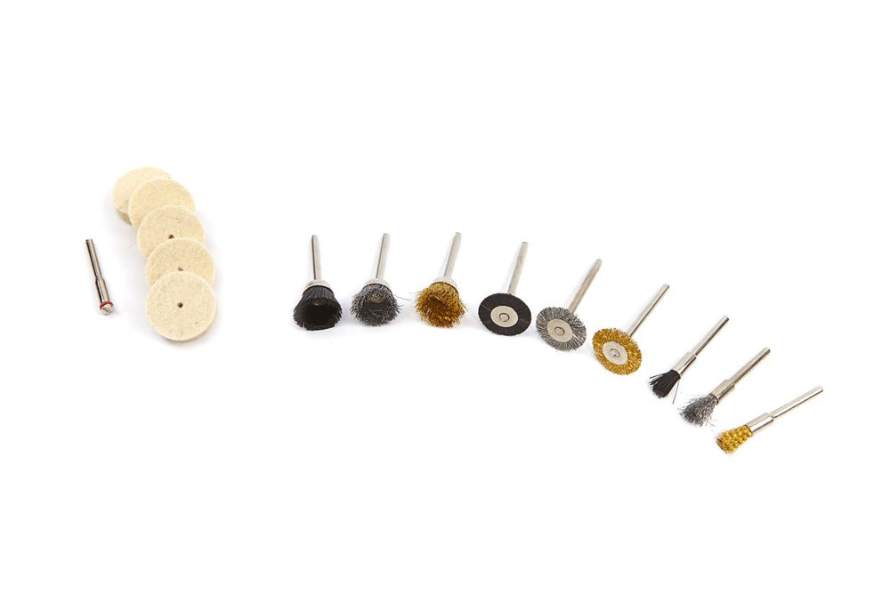 HBM 15 Piezas Set de Cepillos y Pulido Multitool nuevo — Nuevo