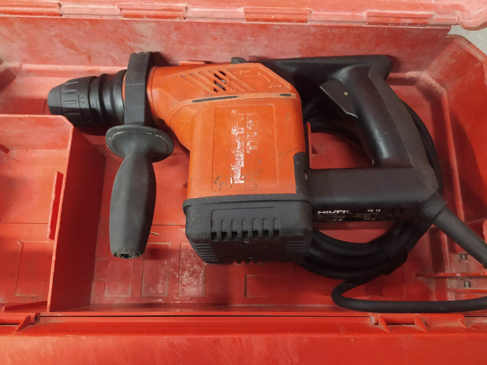 HILTI TE 15 MARTILLO PERFORADOR ELÉCTRICO de segunda mano · Martillos y percutores — Bueno