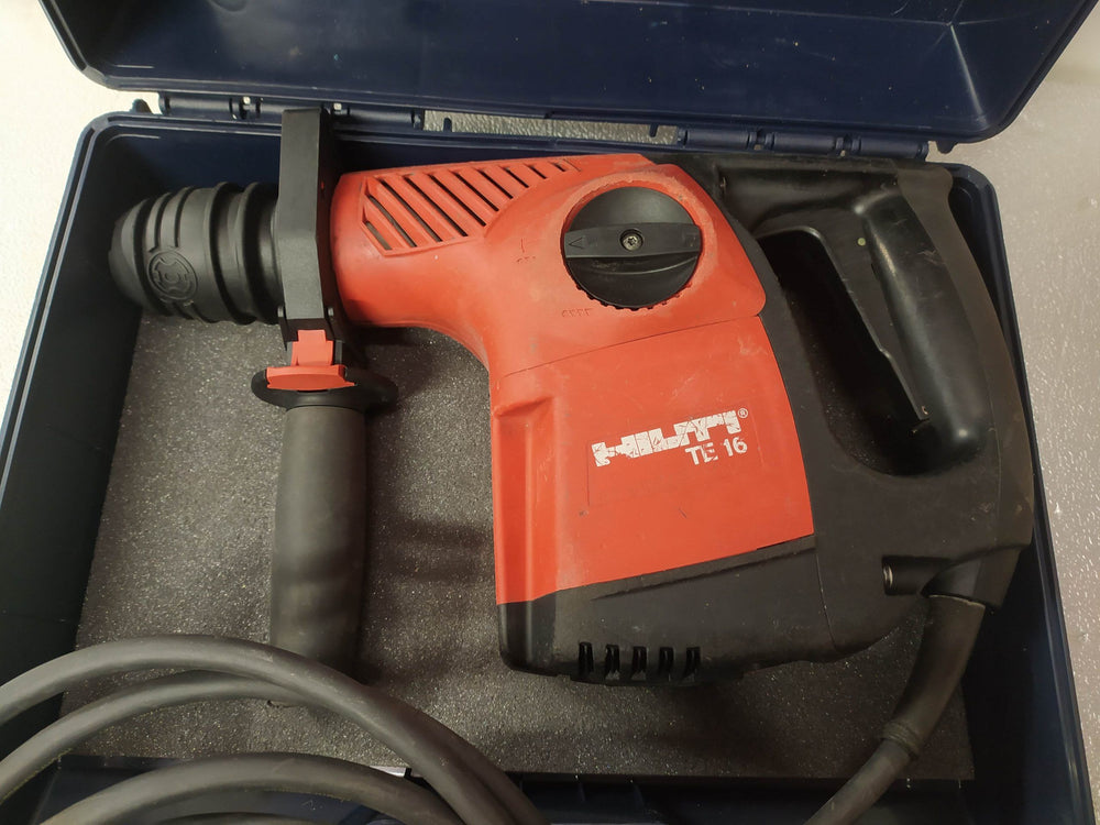 HILTI TE 16 MARTILLO PERFORADOR ELÉCTRICO de segunda mano · Taladros — Bueno