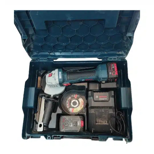 Amoladora Bosch 18v-7 3601JH9002 Azul — Verificado de segunda mano · Amoladoras — Bueno