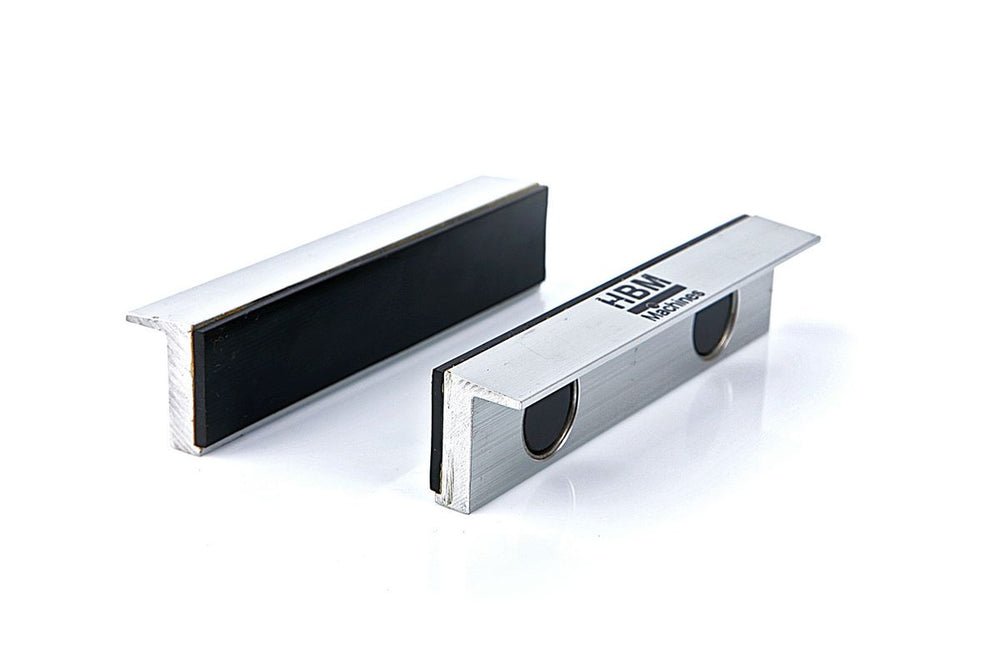 HBM 100 mm Accesorios de aluminio con caucho nuevo — Nuevo