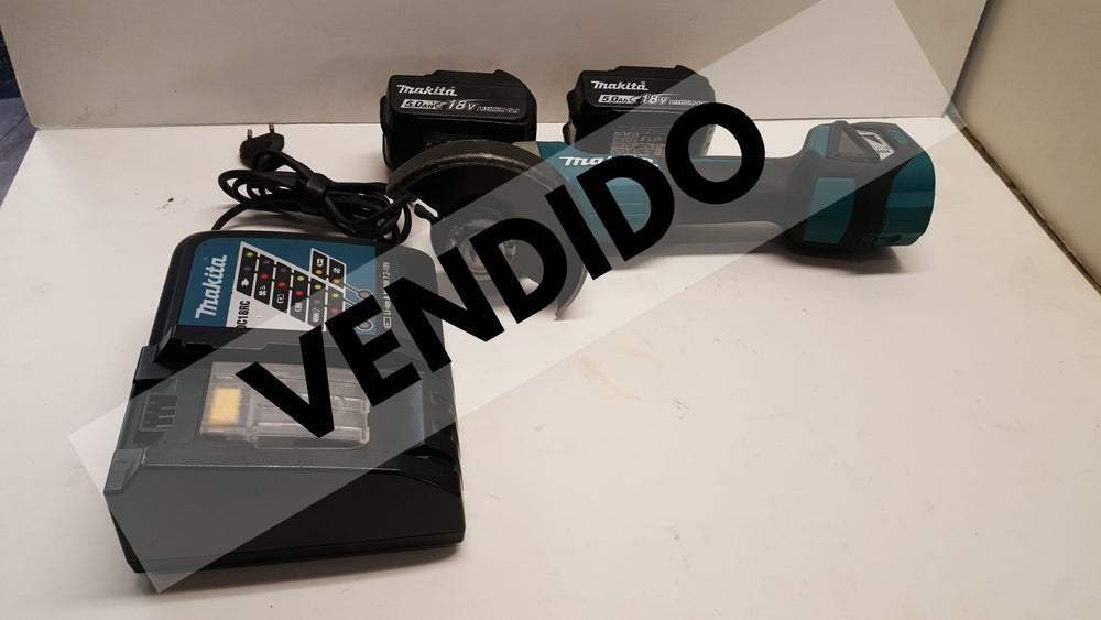 MAKITA KIT DGA513 RADIAL AMOLADORA de segunda mano · Amoladoras — Bueno