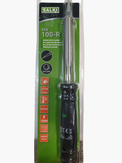 Soldador eléctrico regulable SEK 100-R de Salki de segunda mano — Bueno