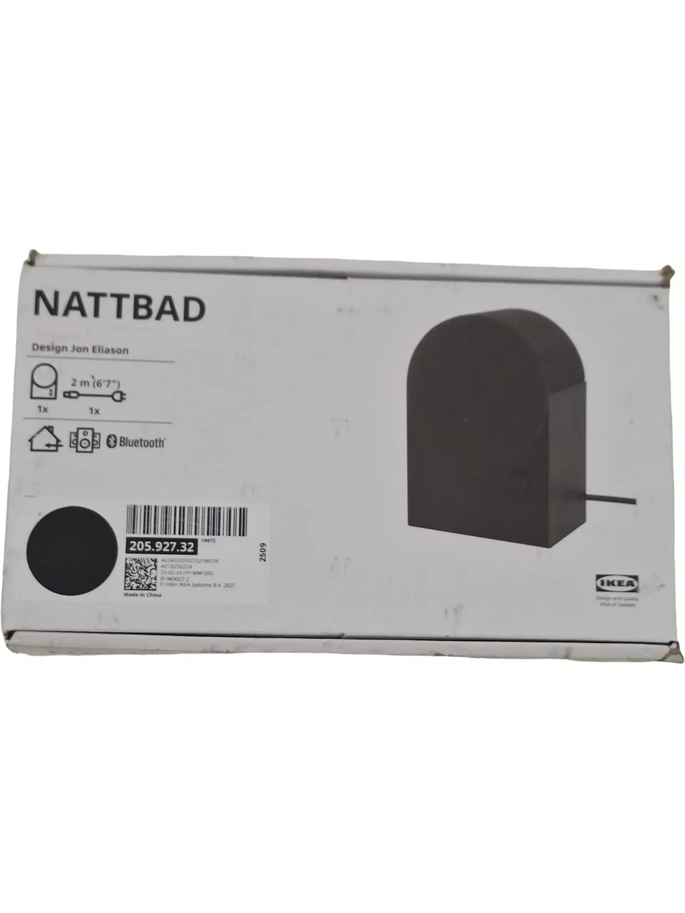 Ikea Nattbad Altavoz Color Negro de segunda mano — Bueno