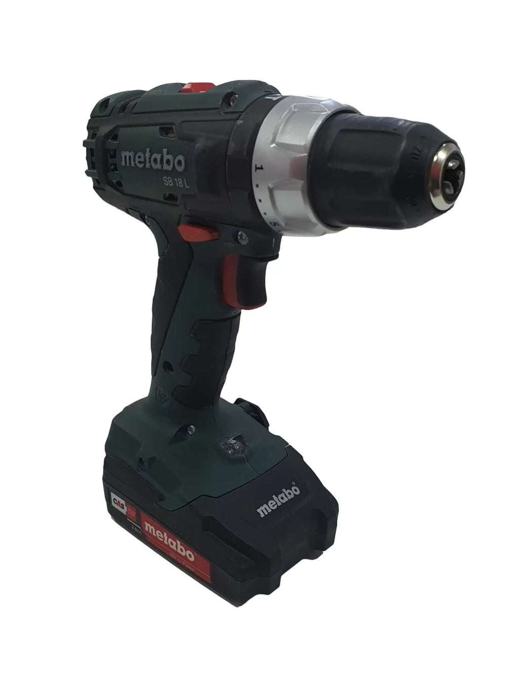 Metabo SB 18 L con 2 Baterías Verde — Verificado de segunda mano · Herramienta especializada — Bueno