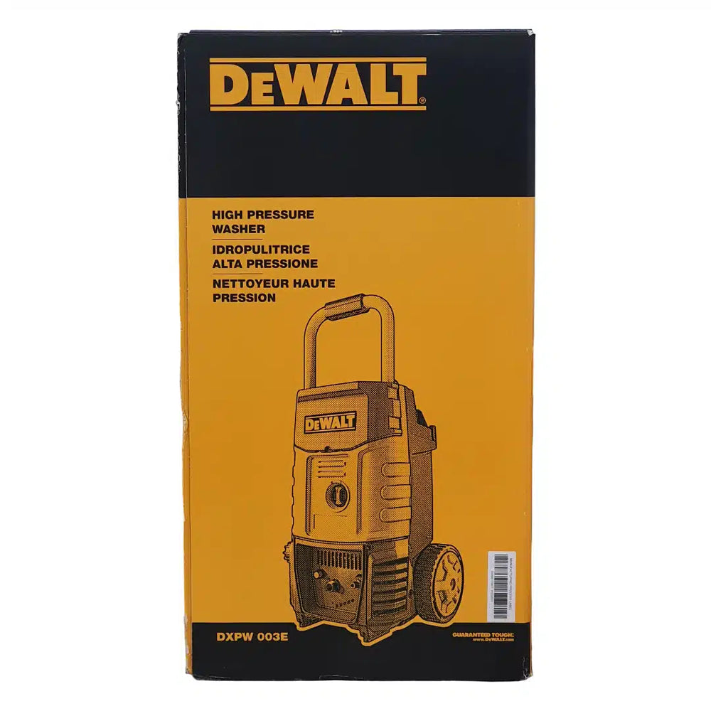 DeWalt DXPW 003E 160 bar 630 L/h Hidrolimpiadora Amarillo/Negro de segunda mano · Herramienta especializada — Bueno