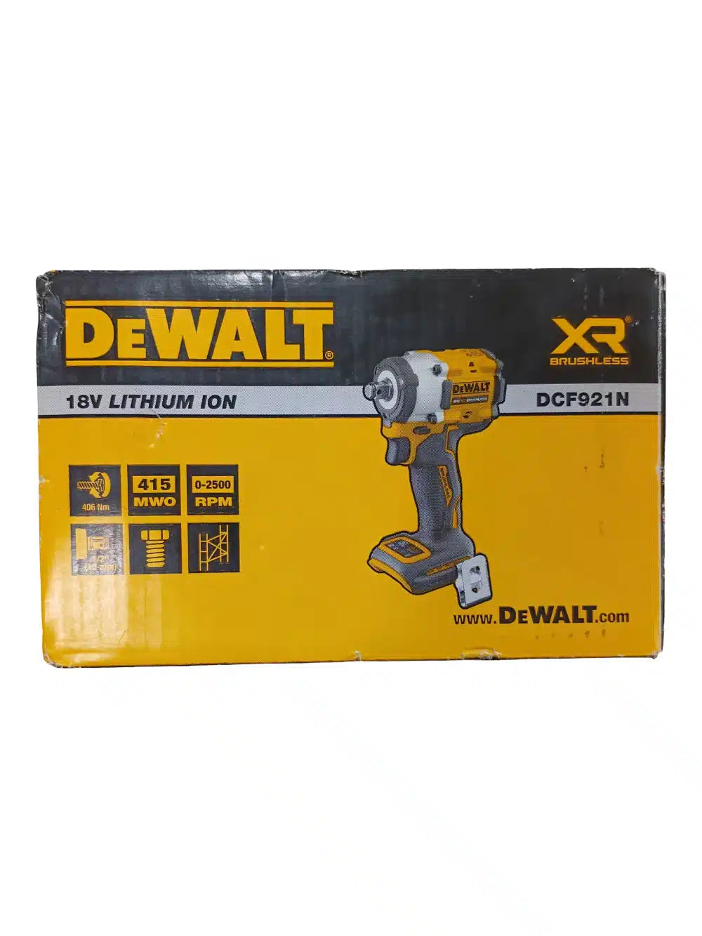 DeWalt DCF921 18V Llave de Impacto Compacta - Verificado de segunda mano · Atornilladores — Bueno