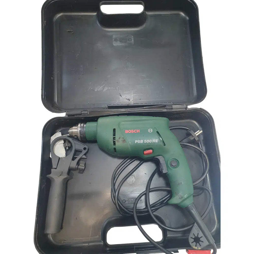 Bosch PSB 500 RE Taladro Percutor 500W — Verificado de segunda mano · Taladros — Bueno