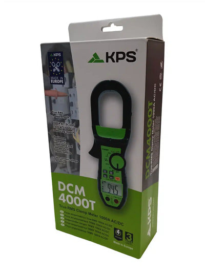 KPS DCM4000T Pinza Amperimétrica Digital - Verificado de segunda mano — Bueno