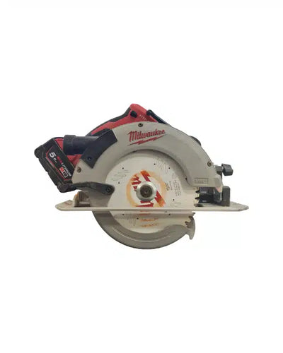 Radial Autónoma Milwaukee M18 BLCS66-502X (Con 2 Baterías, Cargador) — Verificado de segunda mano · Amoladoras — Bueno