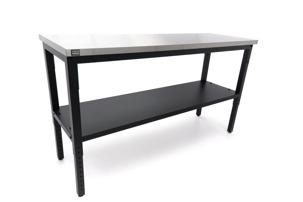 Banco de trabajo HBM de acero inoxidable 182 cm nuevo — Nuevo