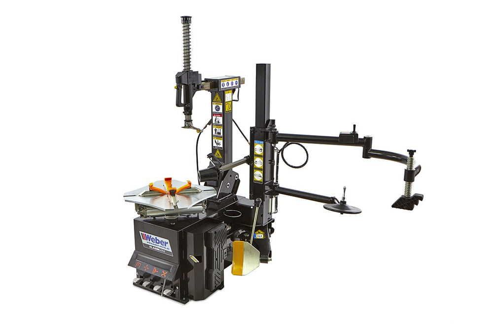 Máquina desmontadora de neumáticos Weberwerke Profi con brazo de ayuda - Heavy Duty - 140092A-v-1 y 40095 H-1024 nuevo — Nuevo