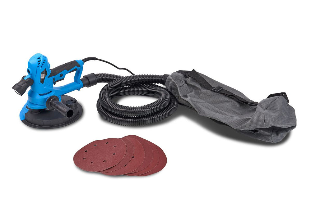 HBM máquina de lijado de pared y techo de 180 mm - 750 vatios con lámpara Led nuevo — Nuevo