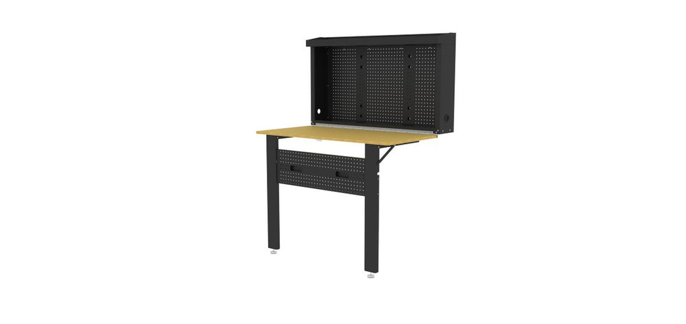 Mesa de trabajo plegable HBM para fijación a pared 120 x 66 cm nuevo — Nuevo