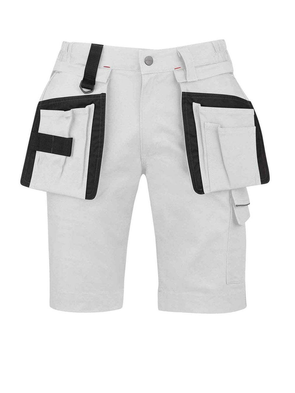 Storvik Thijs pantalón corto de trabajo elástico blanco nuevo — Nuevo