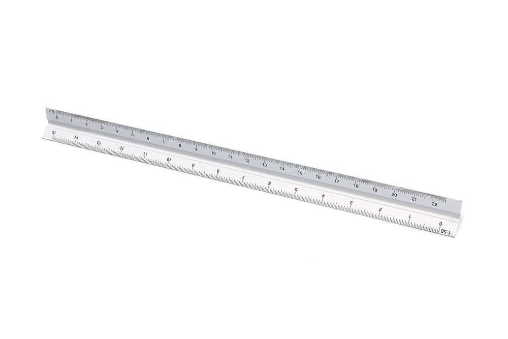 Regla de aluminio HBM de 300 mm nuevo — Nuevo