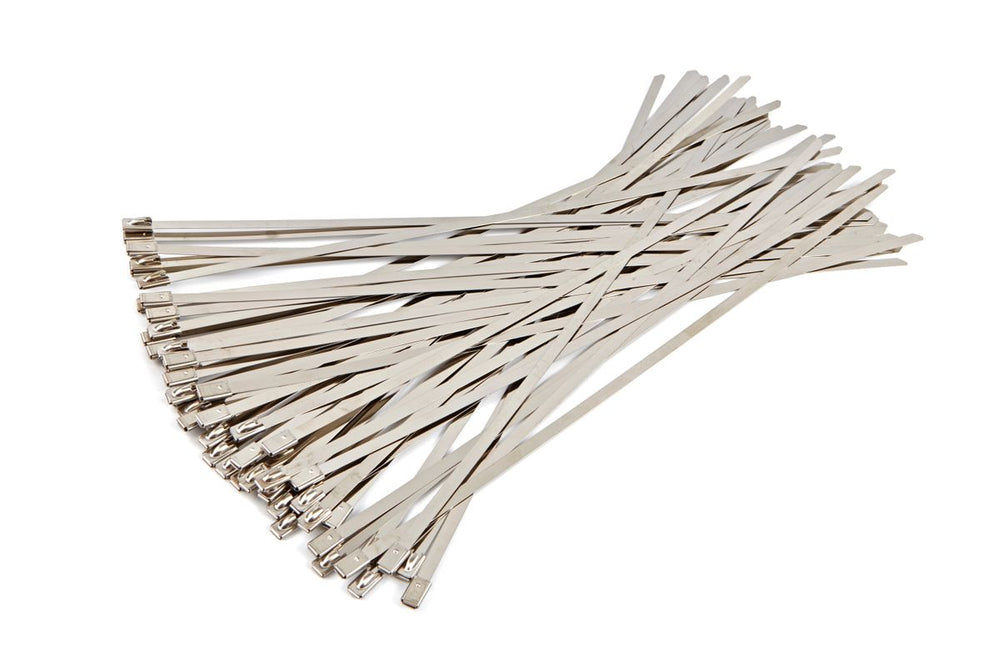 HBM 50 Piezas Bridas de acero inoxidable / Asortimento de 4,6 x 300 mm nuevo — Nuevo