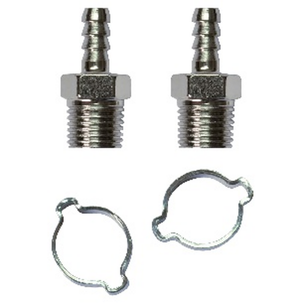 Stanley Racor de Manguera Stanley 6x11mm 1/4 (Macho) 2 Piezas nuevo — Nuevo