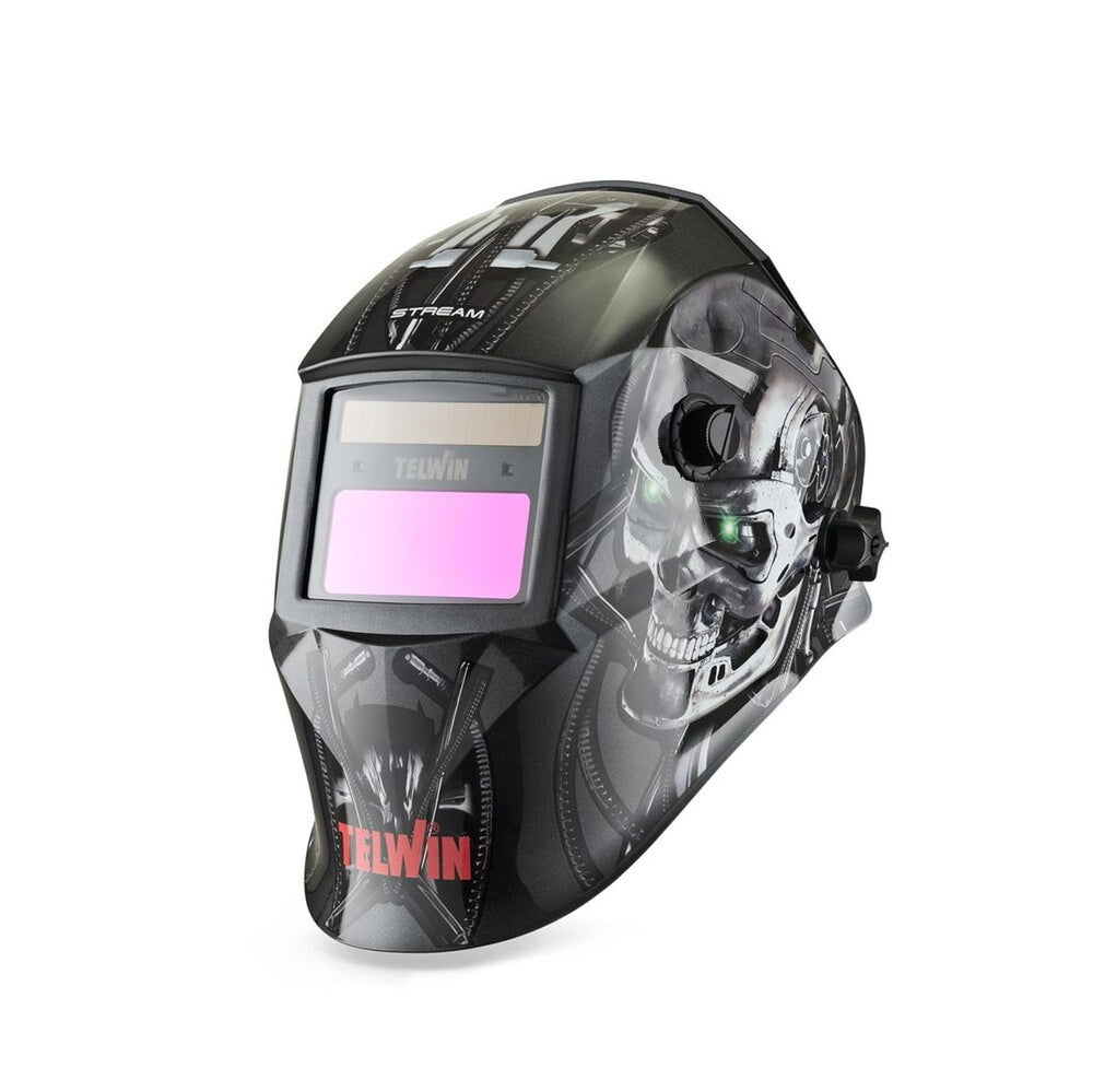 Telwin casco de soldadura stream robot Mma/Mig-Mag/Tig nuevo — Nuevo