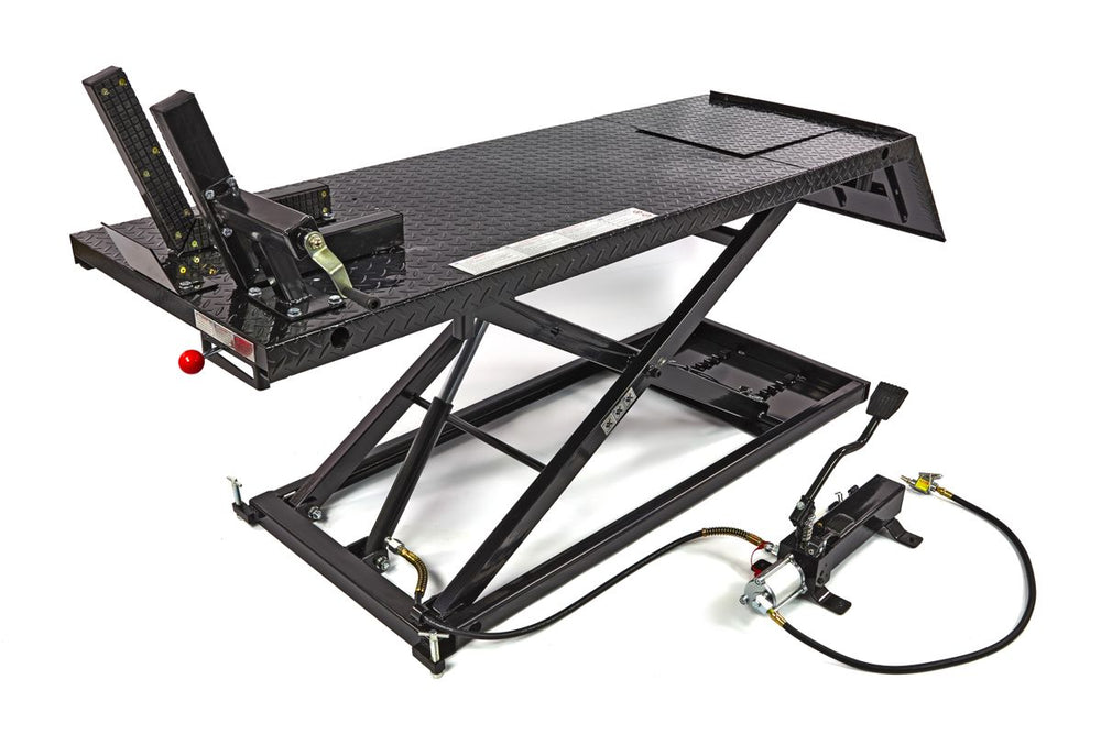 HBM 700 kg Motorheftafel - Negro nuevo — Nuevo
