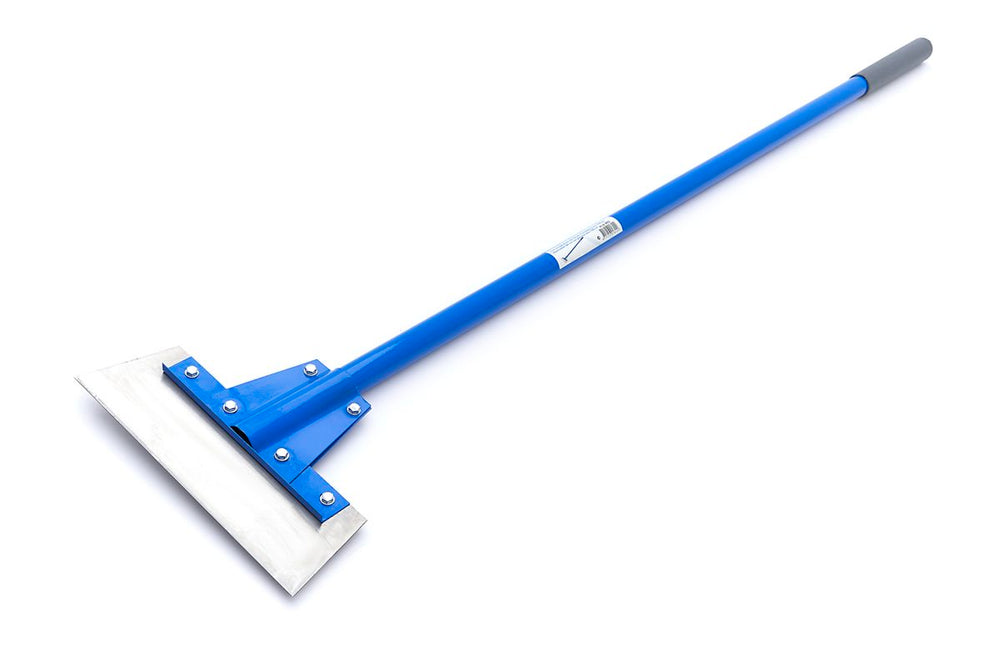 Rasqueta de suelo HBM de 300 mm con caña de fibra de vidrio de 1350 mm nuevo — Nuevo