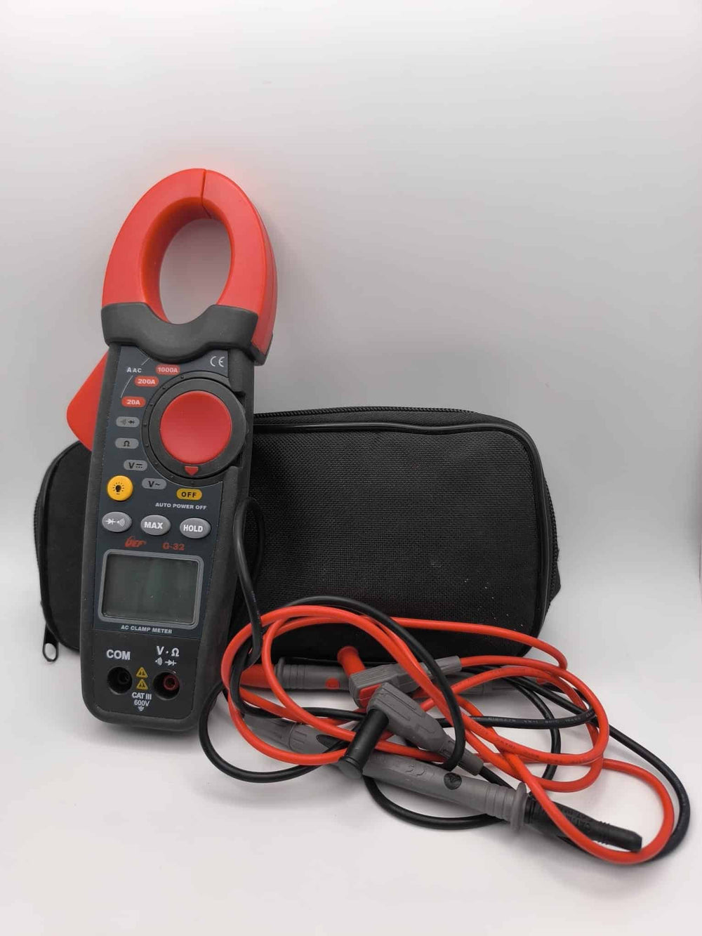 PINZA AMPERIMETRICA GEF G-32 + FUNDA de segunda mano — Como nuevo