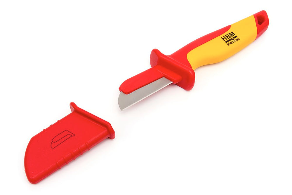 Cuchillo de cable HBM Vde con protección de hoja nuevo — Nuevo
