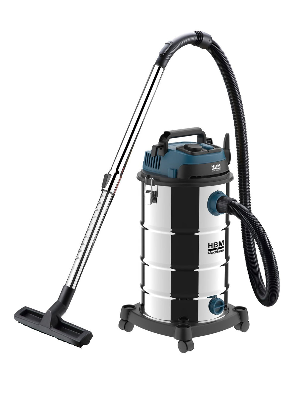 Aspirador de construcción HBM húmedo/seco 1600W 40L nuevo — Nuevo