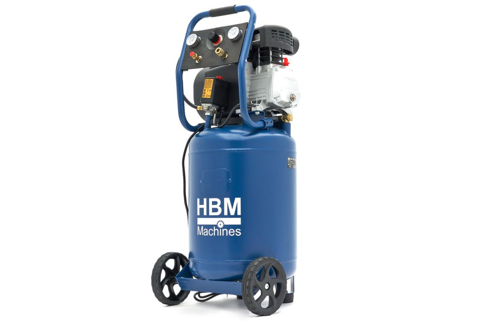 Compresor de pistón vertical HBM de 50 litros accionado directamente nuevo — Nuevo