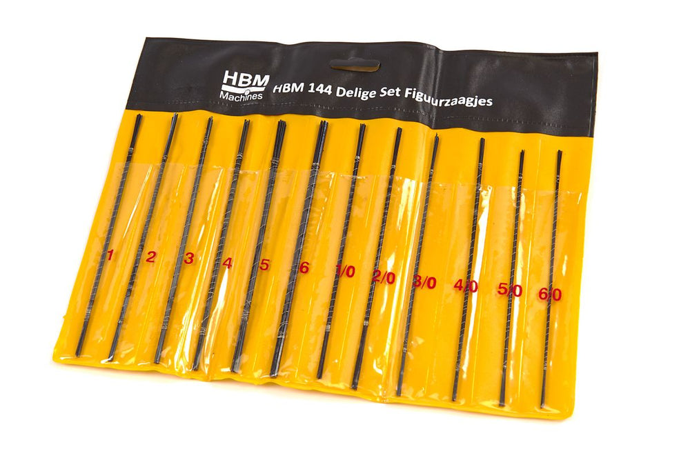 Conjunto de sierras de figura HBM de 144 piezas nuevo — Nuevo