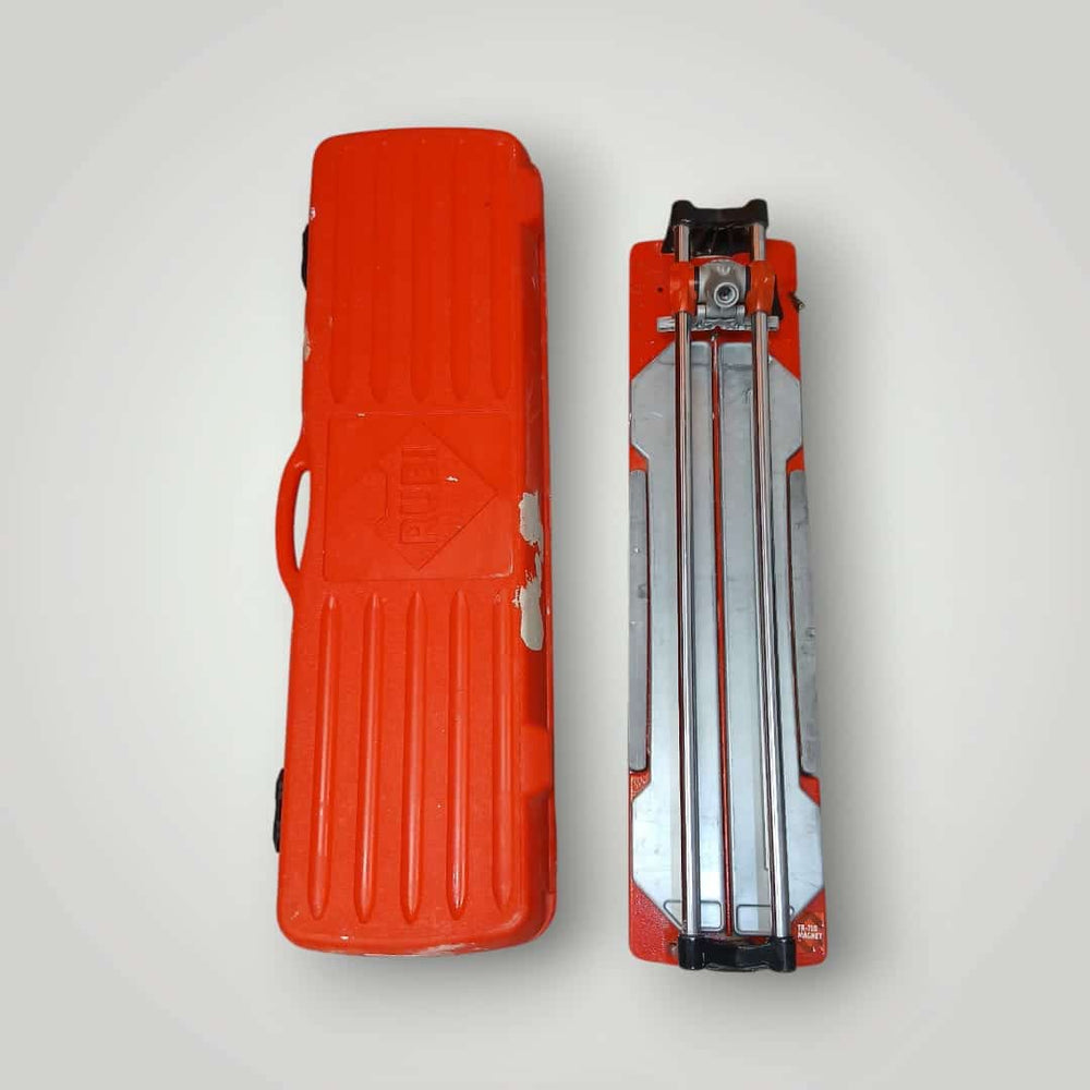 CORTADORA MANUAL RUBI TR 710 MAGNET + MALETIN de segunda mano — Como nuevo