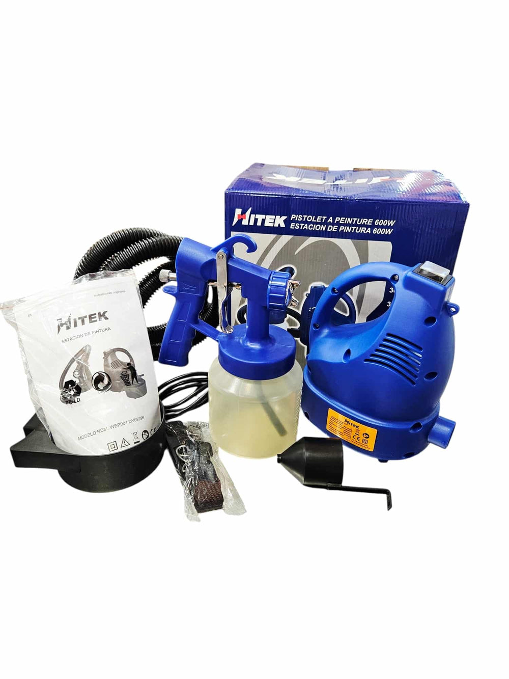 ESTACION DE PINTURA HITEK 600W *A ESTRENAR* + CAJA de segunda mano — Como nuevo