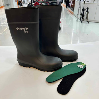 BOTAS DE AGUA EAGLEGRIP TALLA 46 CON PLANTILLAS A ESTRENAR de segunda mano — Como nuevo