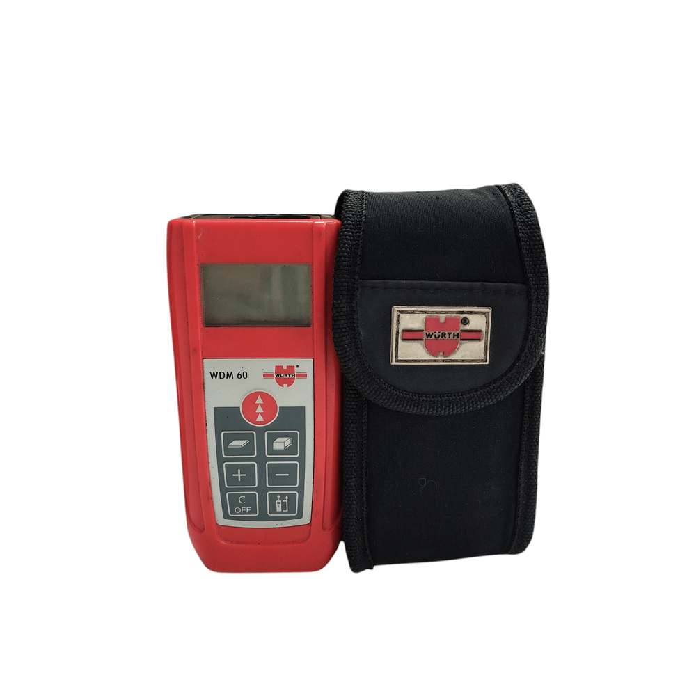 MEDIDOR LASER WÜRTH WDM 60+FUNDA de segunda mano · Medición — Bueno