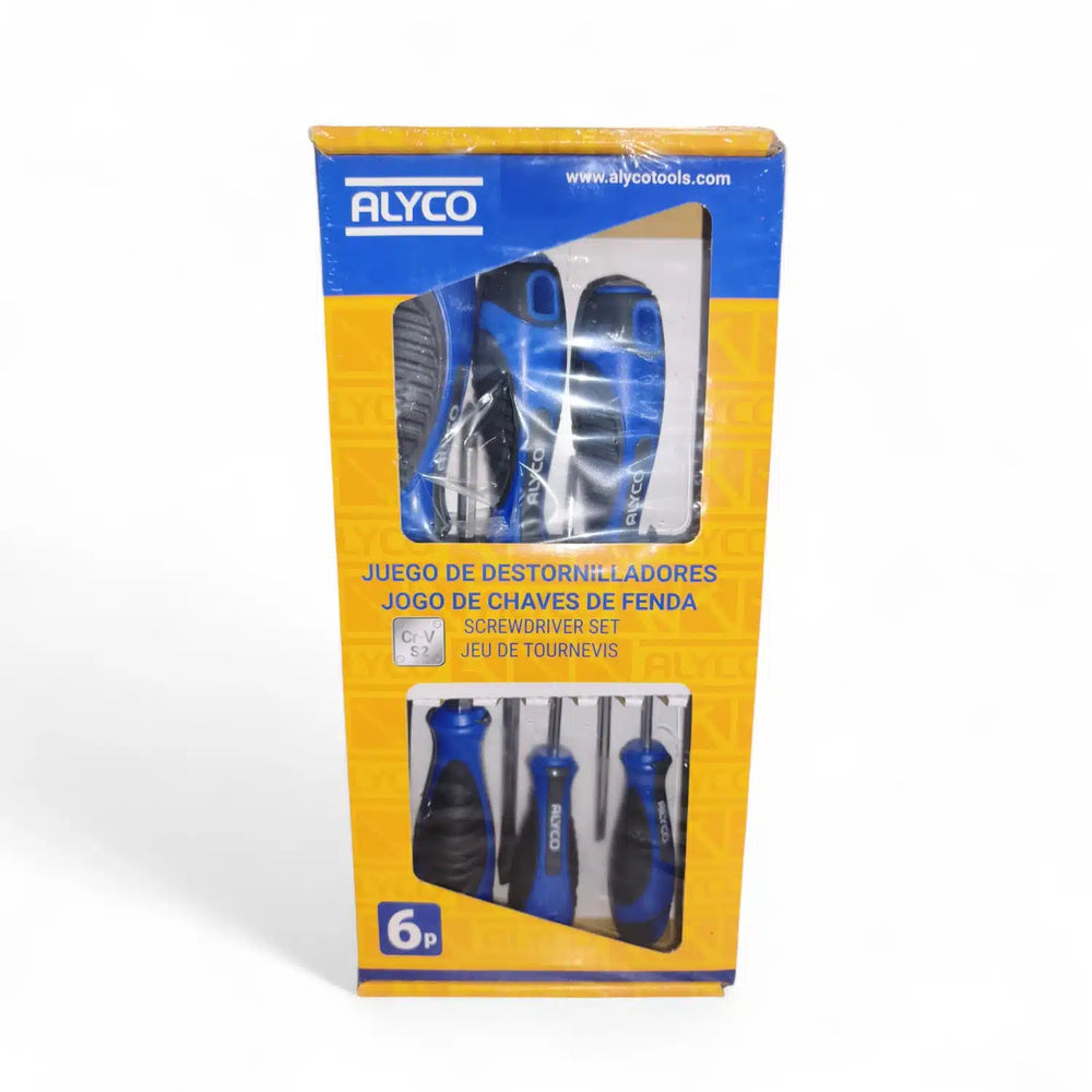 JUEGO DE DESTORNILLADORES ALYCO *A ESTRENAR* de segunda mano — Como nuevo