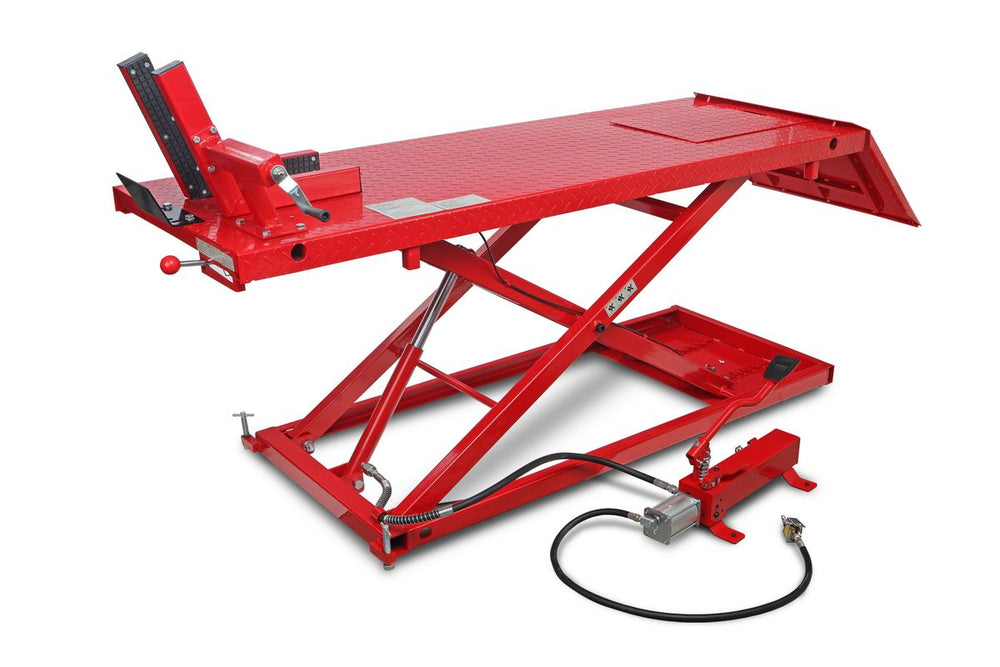 HBM 700 kg Mesa elevadora para motores - Roja nuevo — Nuevo