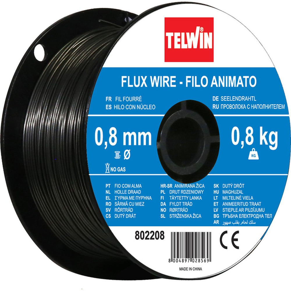 Cable de flux Telwin sin gas 0.8 mm 0.8 kg nuevo — Nuevo