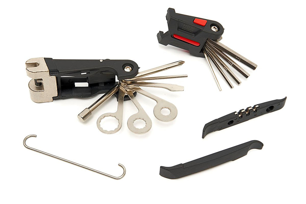 Kit de reparación de bicicletas HBM plegable de 19 piezas nuevo — Nuevo