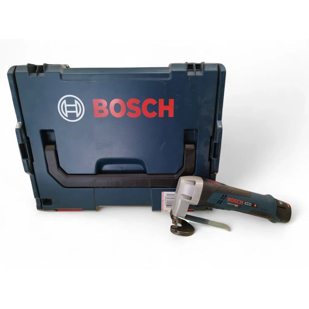 CIZALLA BOSCH GSC 12V-13 + 2 BATERIAS 12V 2AH + MALETIN de segunda mano — Como nuevo