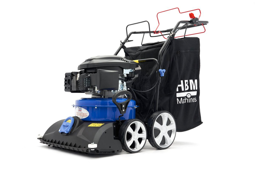 HBM Profesional 4 en 1 Motor gasolina 173 cc 4 tiempos Soplador de hojas / Aspiradora / Barredora nuevo — Nuevo