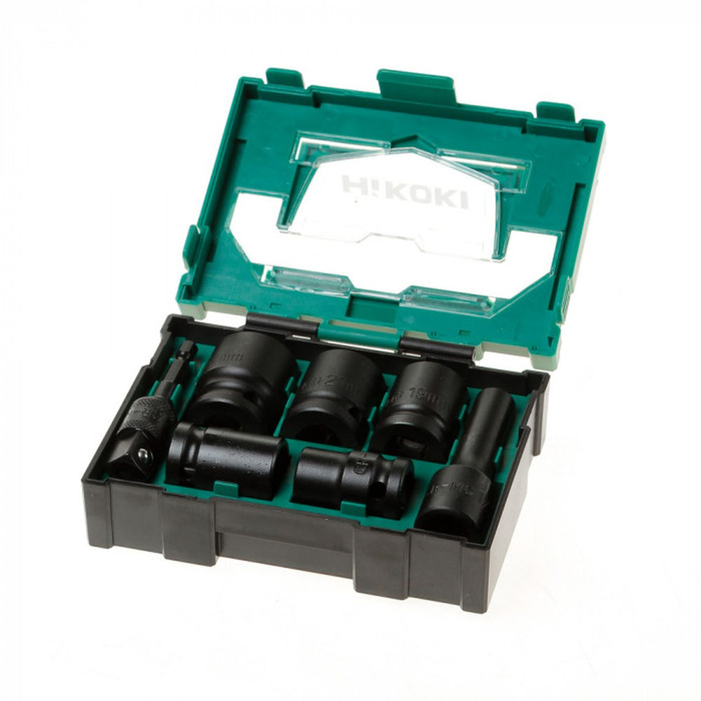HiKOKI Krachtdoppenset 7-delig Power Socket Box 2.0 nuevo — Nuevo