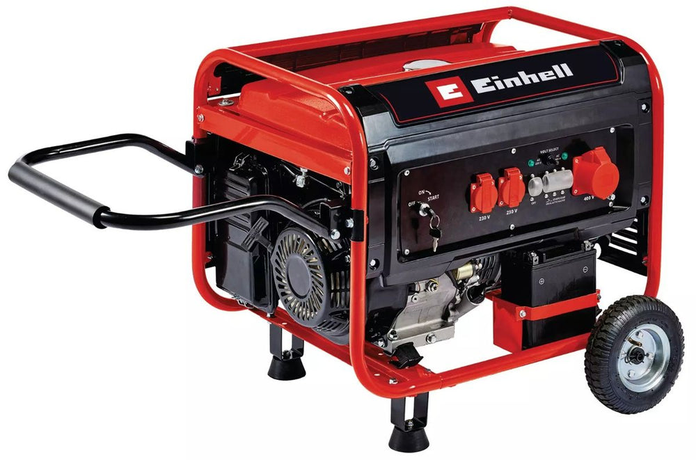 Einhel generador con motor de gasolina de 420 cm³ 230 V 400 V 3600 W nuevo — Nuevo